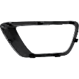 Front, Passenger Side Fog Light Trim, Textured Black