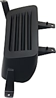 Front, Driver Side Fog Light Cover, Black