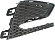 Front, Passenger Side Fog Light Cover, Textured Black, Premier Model