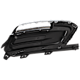 Front, Driver Side Fog Light Cover, Black