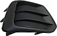 Front, Passenger Side Fog Light Cover, Textured Black, 4 Cyl., 1.4L Engine