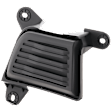 Front, Passenger Side Fog Light Cover, Textured Black