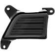 Front, Passenger Side Fog Light Cover, Textured Black