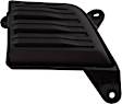 Front, Driver Side Fog Light Cover, Textured Black