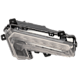 Passenger Side Driving Light, with Bulb, CAPA Certified
