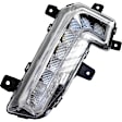 Driver Side Driving Light, with Bulb, CAPA Certified