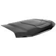 2019-2023 Chevrolet Silverado 1500 - Factory Style Hood Aluminum Primed CAPA Certified