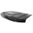 2019-2023 Chevrolet Silverado 1500 - Factory Style Hood Aluminum Primed CAPA Certified
