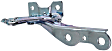 Driver Side Hood Hinge, 4 Cyl., 1.2L Engine