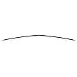Hood Molding, Black