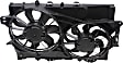 Radiator Fan - Fan Blade, Motor and Shroud, 6 Cyl., 3.6L Engine