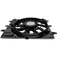 OE Replacement Radiator Fan, Single fan