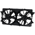 2024 GMC Sierra 1500 - Radiator and A/C Condenser Fan 8 Cyl 6.2L, For Models Without Max Trailering Package, Dual fan