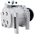 2003-2007 Isuzu Ascender - A/C Compressor, With Clutch, 6-Groove Pulley, 4.2L, 6Cyl