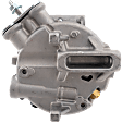 A/C Compressor, With Clutch, 5-Groove Pulley