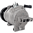A/C Compressor, With Clutch, 6-Groove Pulley