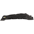 Front, Driver Side Fender Liner, Plastic, Except ZR2 Model