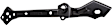 2016-2019 Chevrolet Cruze - Radiator Support Upper Tie Bar, Passenger Side, CAPA Certified