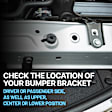 Passenger Side, Radiator Support Bracket