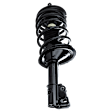 Front, Driver Side Fully Loaded Strut, Without Electronic Suspension, Sedan, FWD