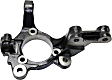 Front, Driver Side Steering Knuckle, Without Backing Plate, Without Bearing