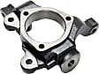 Front, Driver Side Steering Knuckle, Without Backing Plate, Without Bearing