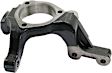 Front, Driver Side Steering Knuckle, Without Backing Plate, Without Bearing