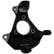 Front, Driver Side Steering Knuckle, Without Backing Plate, Without Bearing