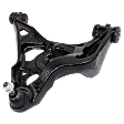 Front, Passenger Side, Lower Control Arm, Assembly, Forged Arm; With Ball Joint and Bushing