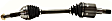 Front, Driver or Passenger Side Axle Assembly, 4WD/AWD
