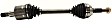 Front, Driver or Passenger Side Axle Assembly, 4WD/AWD