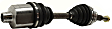 Front, Driver or Passenger Side Axle Assembly, 2.2L/2.4L Engine, Automatic Transmission