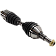 Front, Passenger Side Axle Assembly, All Wheel Drive