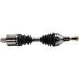 Front, Passenger Side Axle Assembly, All Wheel Drive