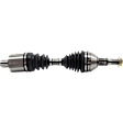Front, Passenger Side Axle Assembly, All Wheel Drive