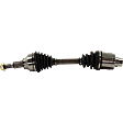 Front, Passenger Side Axle Assembly, 4/6 Cyl., 2.4/2.7L Engines, Automatic Transmission