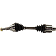 Front, Passenger Side Axle Assembly, 4/6 Cyl., 2.4/2.7L Engines, Automatic Transmission