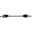 Front, Passenger Side Axle Assembly, For Models with Manual Transmission