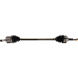 Front, Passenger Side Axle Assembly, For Models with Manual Transmission