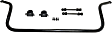 Front Sway Bar Kit, 34 mm