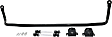 Front Sway Bar Kit, Black, Steel, 29 mm, Non-Adjustability, AWD