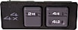 Transfer Case Switch - Direct Fit, Sold individually