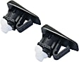 Driver and Passenger Side Windshield Washer Nozzles, For Models without Heated Washer Nozzles