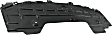 Front Engine Splash Shield, Vacuum Form, 4 Cyl., 1.4L Engine