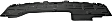 Front Engine Splash Shield, Vacuum Form, 4 Cyl., 1.4L Engine