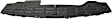 Front Engine Splash Shield, Vacuum Form, 4 Cyl., 1.4L Engine