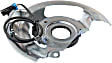 Front, Driver Side ABS Speed Sensor RWD Sold Individually