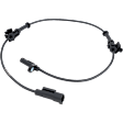 Front, Driver or Passenger Side ABS Speed Sensor, AWD