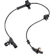 Front, Driver or Passenger Side ABS Speed Sensor, Spindle Mounted