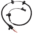 Rear, Driver or Passenger Side ABS Speed Sensor, Spindle Mounted